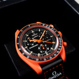 Mission on Earth Lava Moonswatch