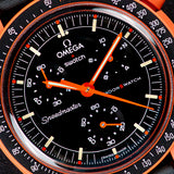 Mission on Earth Lava Moonswatch